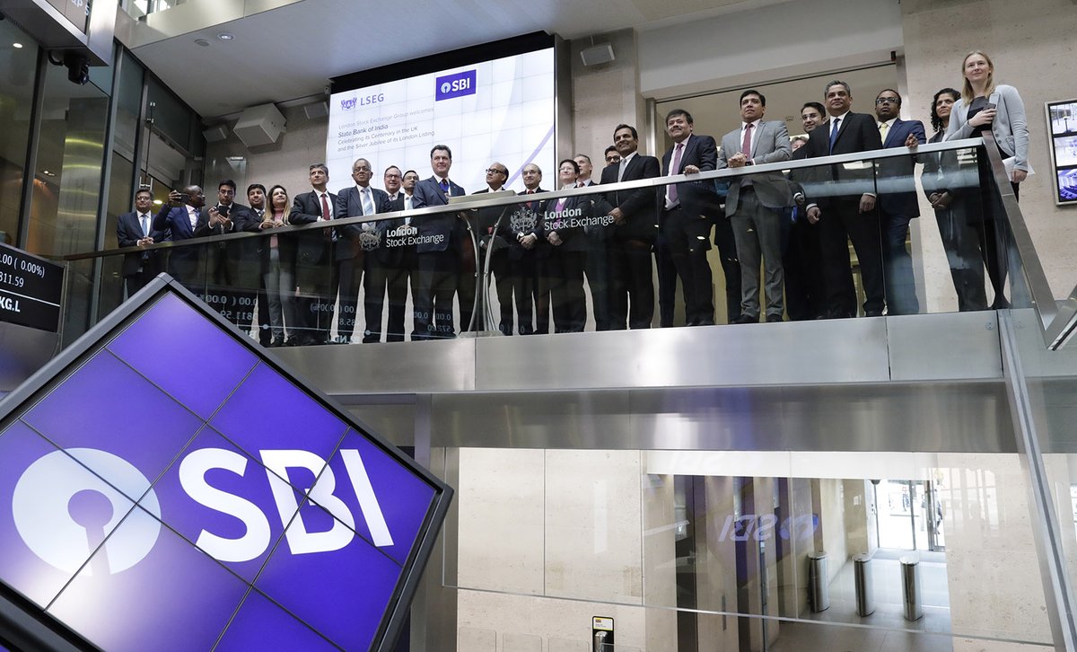 sbi_uk's tweet photo. Chairman of State Bank of India @TheOfficialSBI, Mr Dinesh Kumar Khara opened the London Stock Market today

#SBIUK #LSEG #Londonstockmarket https://t.co/dZyDyidoPB
