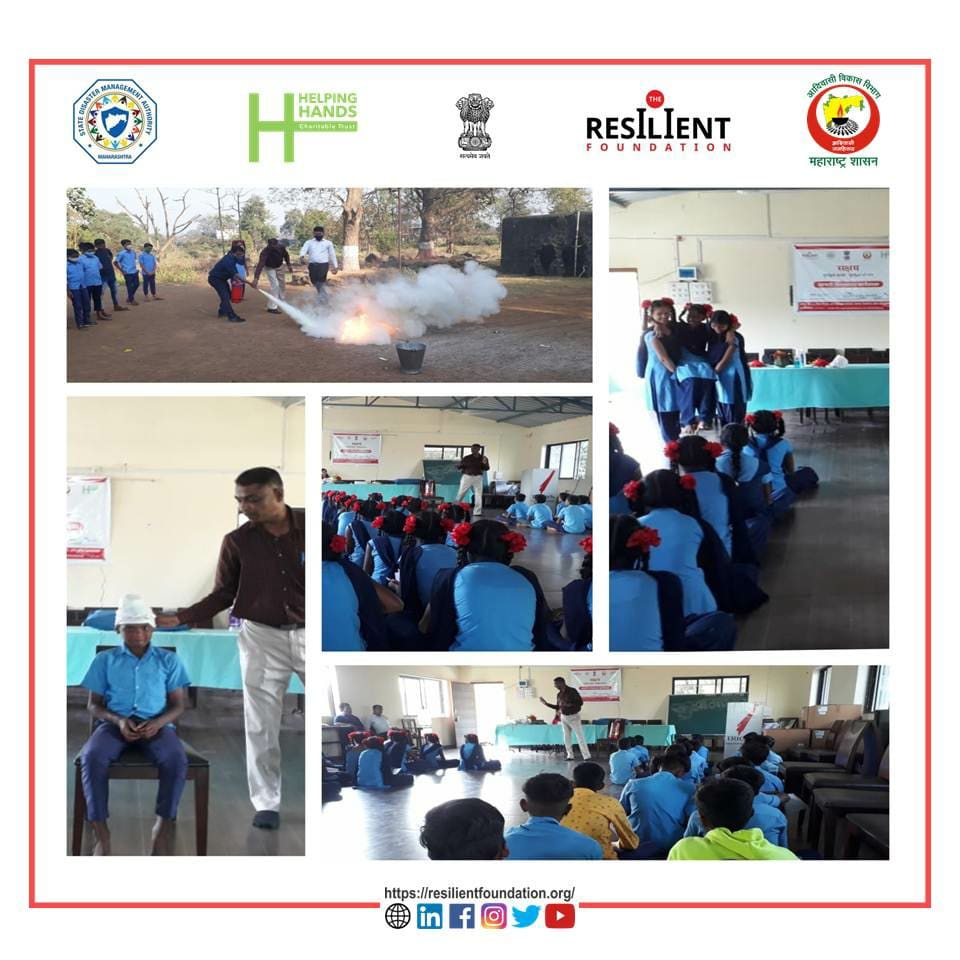 resilientfounda's tweet photo. "SAKSHAM -Surakshit Shaala, Surakshit Parisar"
Click here:
https://t.co/ALMR22mRy7
With the support of @HHCTSM & associated with ITDP Dahanu, delivered 1st training at #Maswan Ashram School on 23rd Feb with 59 participants conducted by our trainers Amit Khaire and Aniket Patil https://t.co/sHiPxHUbet