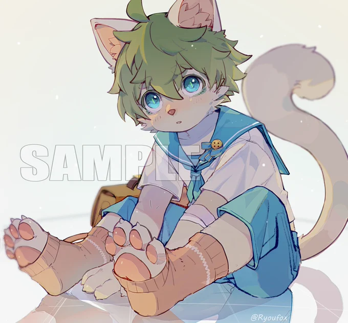 再次感谢@ryoukitsune的委托~!画您的猫猫很开心 