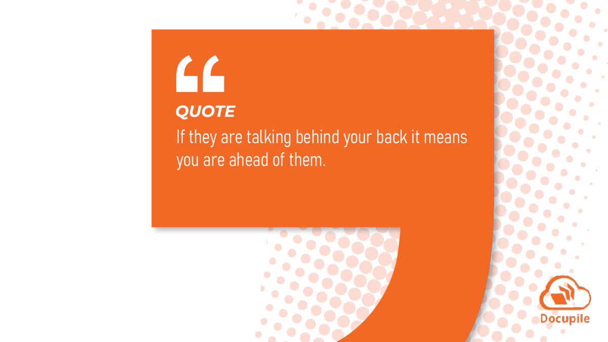 DocupileDMS's tweet photo. Avoid criticism, just keep up the good work.!
#quotes #inspiringquotes #bemotivated #domore #thinkless #stopcriticism #docupile https://t.co/fS5TgweIJ9