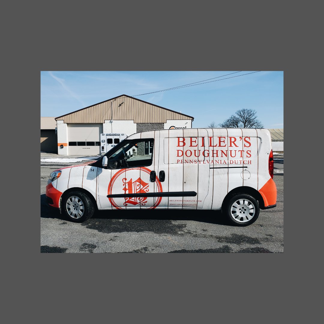 CasselTeam's tweet image. Here's the end result for @beilersdougnuts 🍩 This full wrap has such a fun and unique design and we cannot wait to see it out on the road!

#CasselTeam
#DriveYourBrand
#MakingVehicleGraphicsEasy
#GettingYouNoticedOnTheRoad
#GraphicDesign