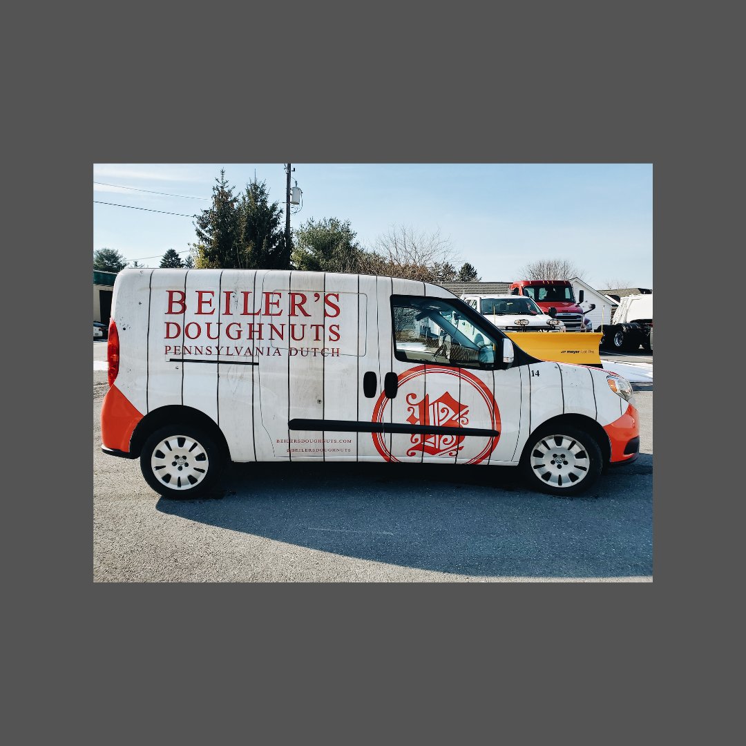 CasselTeam's tweet image. Here's the end result for @beilersdougnuts 🍩 This full wrap has such a fun and unique design and we cannot wait to see it out on the road!

#CasselTeam
#DriveYourBrand
#MakingVehicleGraphicsEasy
#GettingYouNoticedOnTheRoad
#GraphicDesign