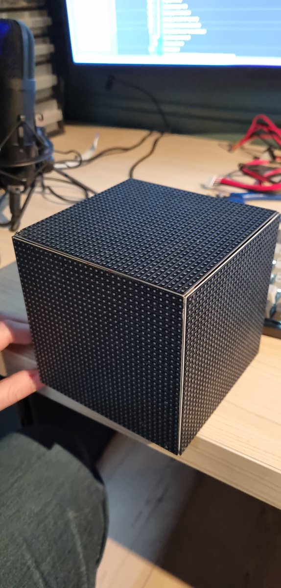 KarlSolgard's tweet photo. LED cube taking shape 😃 #raspberrypi #IoT https://t.co/KqXutbyvoL