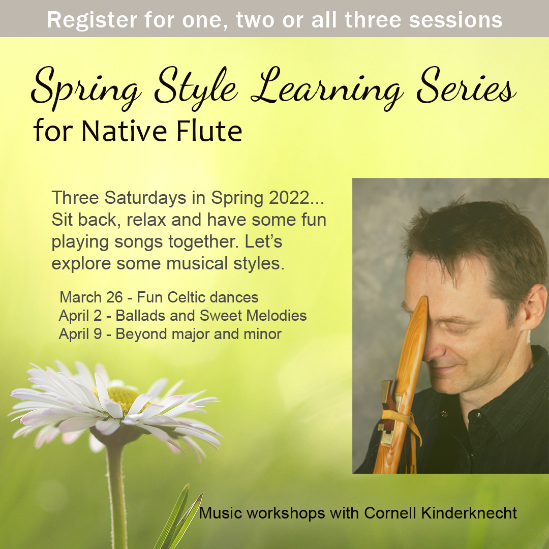 cornellk's tweet photo. Cornell's newsletter: Spring Style Learning Series for Native Flute https://t.co/792z9ELh75 https://t.co/yvere1ZNXJ