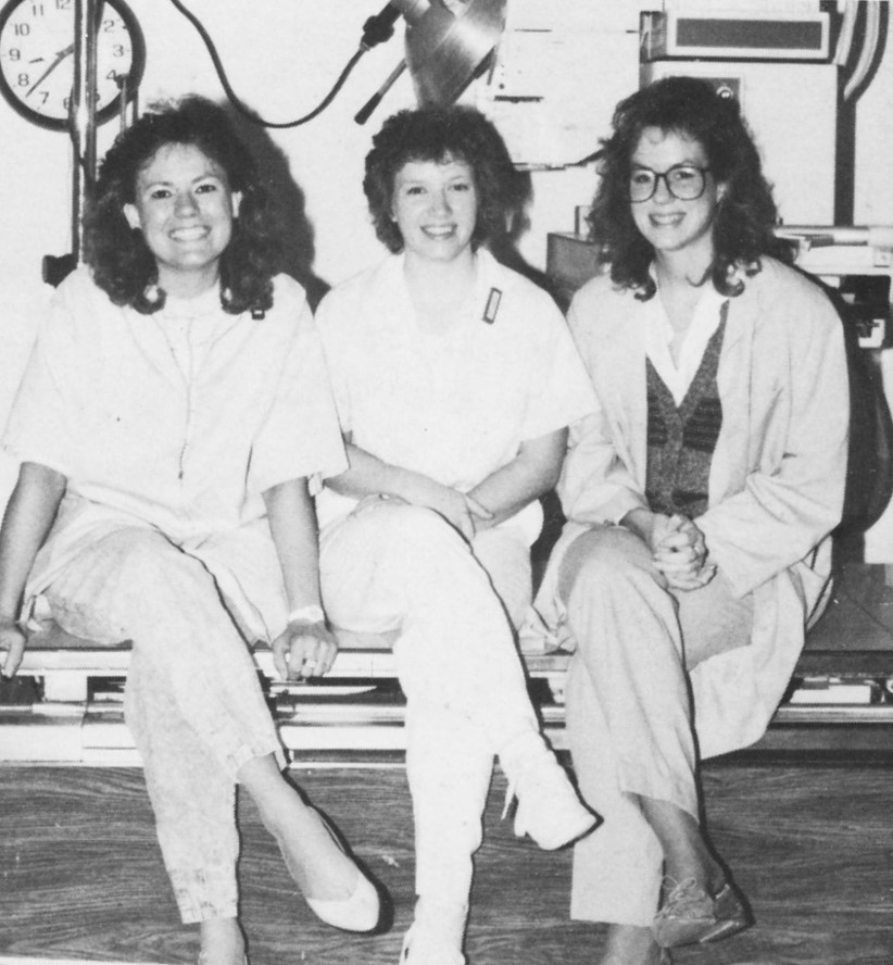 pucvm's tweet photo. Can you name these three radiology veterinary technicians from 1988 

#TBT #PVMHistory #PurdueVetMed #Vetlife https://t.co/CFzk6rDGJq