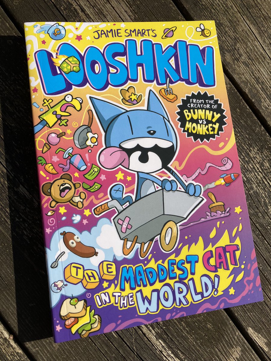 🔥WIN🔥
We’ve collected the first two LOOSHKIN books into one chunky compendium, remastered them, added a few bits, and it’s released on April 7th. But if you’d like to win a signed/doodled copy BEFORE RELEASE, just RT this post and I’ll pick a few at random! 🎉🎉🎉