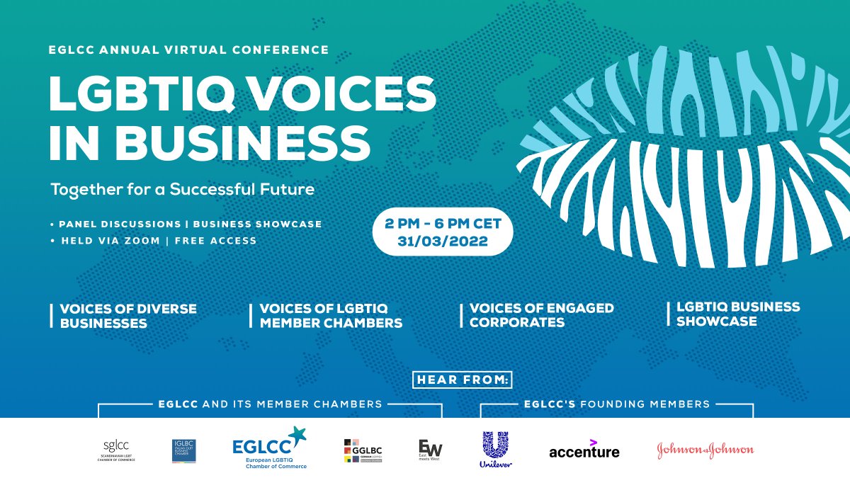 In the light of the #RussianwarinUkraine, the togetherness and support of the EU #LGBTIQ business ecosystem are vital.  
  
Join us in an open &amp; candid discussion of the present issues on March 3️⃣1️⃣st at 2 PM. Together, are we are stronger.

Register here: shorturl.at/ejwM9