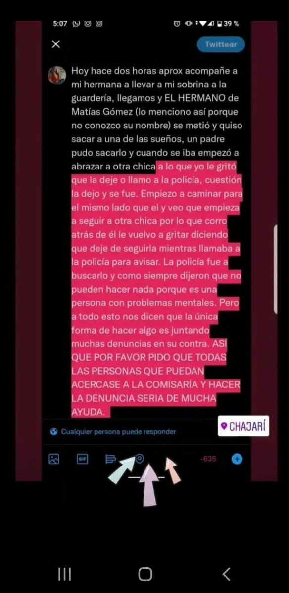 SIGUE PASANDO (no se quien es la chica que publicó)