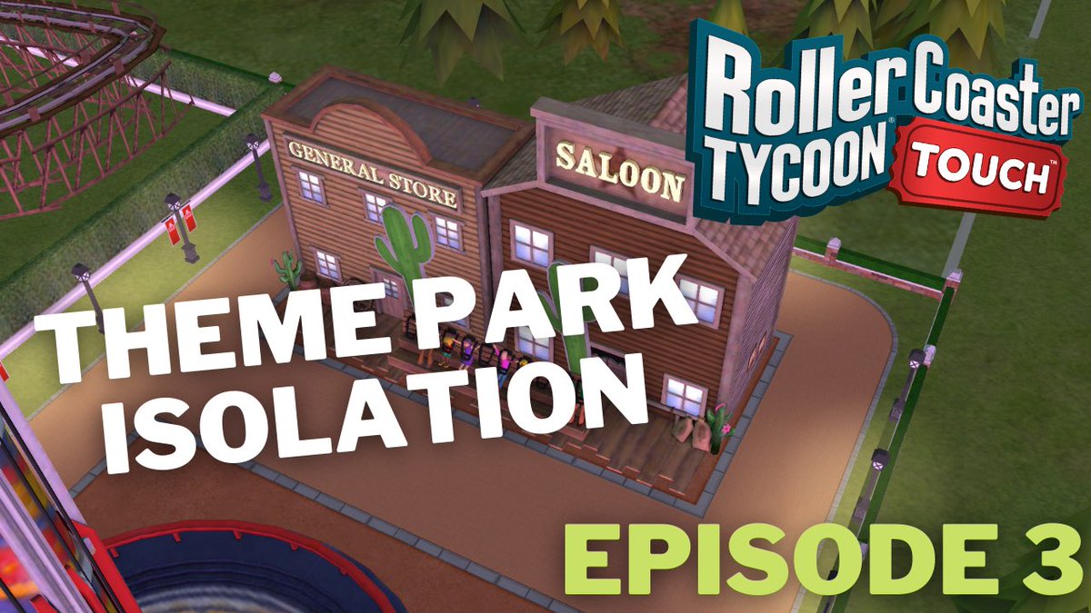 ThemePark_Pulse's tweet photo. Episode 3 of Theme Park Isolation out now on the channel! #rct #rcttouch #themeparks #rollercoastertycoon #rollercoaster #covid #covid_19 #covidpositive
https://t.co/OXMfnwUPNl https://t.co/tjZU8arK94