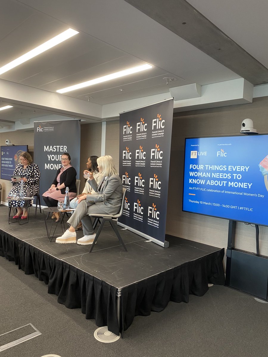 Delighted to say that FT Live is today hosting a free event to promote women’s financial empowerment via our financial literacy charity FLIC… ftflic.com
