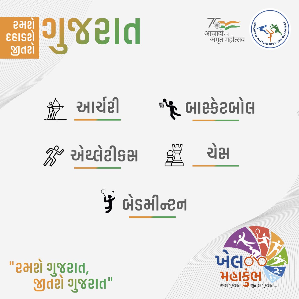 Sports Authority of Gujarat (sagofficialpage) Twitter