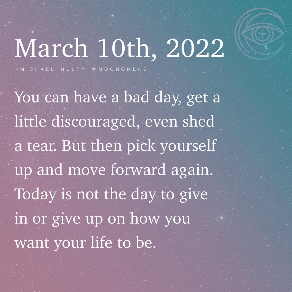 MoonOmens's tweet photo. Drop a ❤️ if you needed this! #thursdayvibes https://t.co/saxzPK3kro