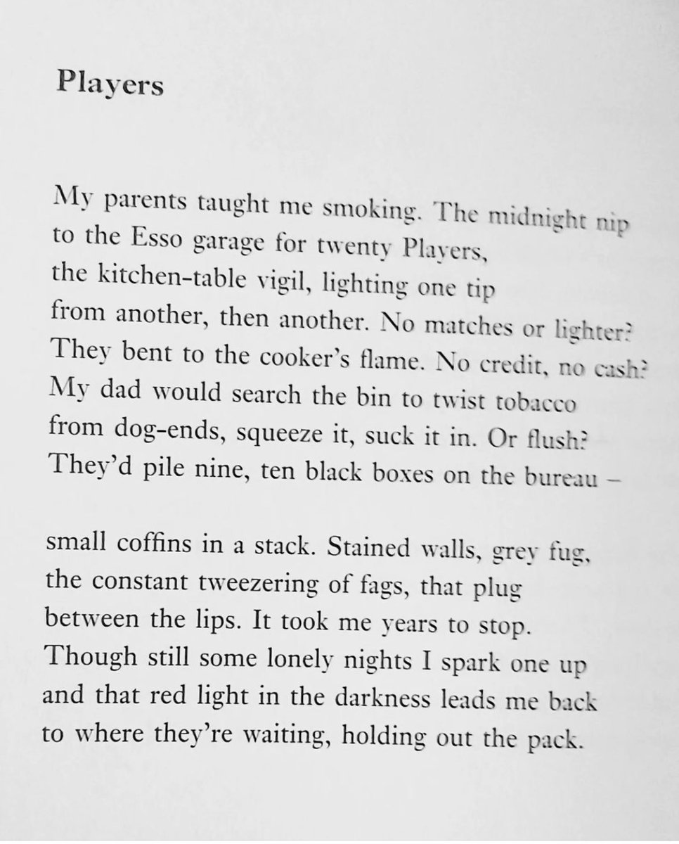 CormacKinsella's tweet photo. Thanks to @emilyecullen for sharing this brilliant poem by @hannahlowepoet - It’s in #TheKids by HL published by @BloodaxeBooks #playersplease https://t.co/N0DpudKGDV