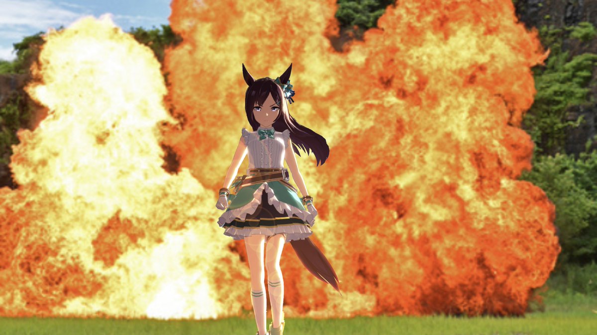 rokusango's tweet photo. メジロドーベル　爆発 https://t.co/eyKumsnyAZ
