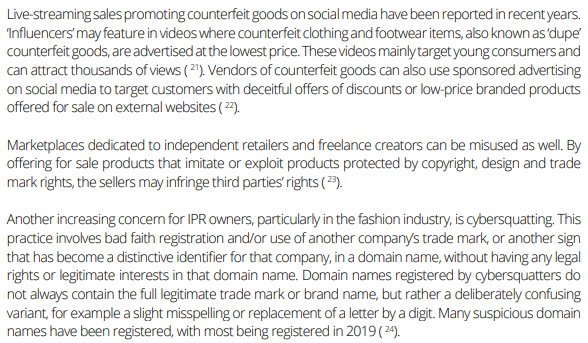 With #KYBC on the agenda of tomorrow's #DSA trilogue, EP & Council must agree to ↗️ its scope byd online marketplaces
👉#Counterfeit sales are ↗️ facilitated & promoted via other intermediaries
👉Such a limited scope will encourage counterfeiters to simply move to other platforms https://t.co/h50w0dRsFt