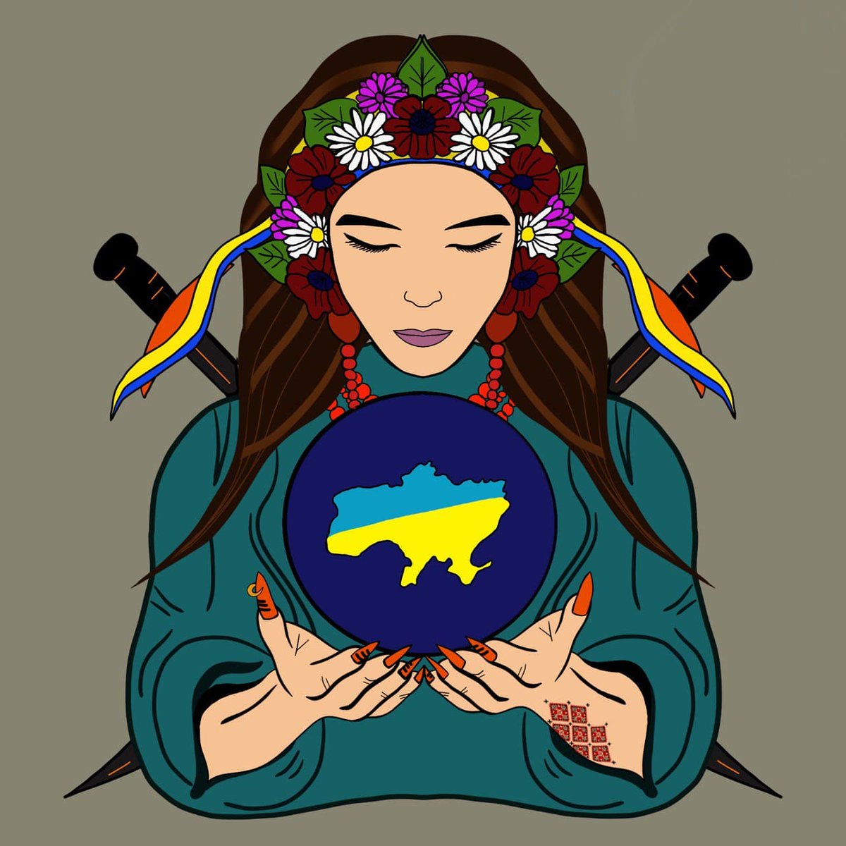 berehynianft's tweet photo. 1/3 
Hello!

@doubletop_io along with designer @sibileva_eth are introducing "Berehynia" NFT collection. The edition consists of 2402 NFTs 0,05 ETH each.

Profit generated from the sale and 2,5% royalty will be donated to Ukrainian military and civilians. https://t.co/iIpzofcjV7
