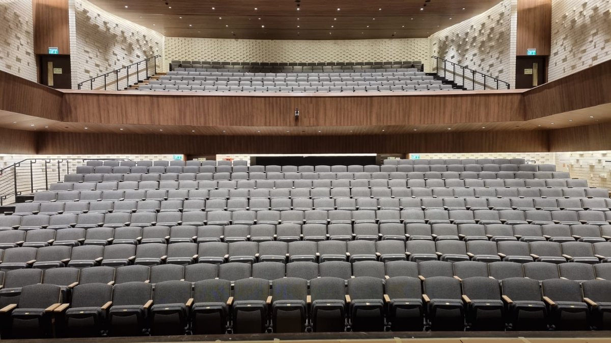 We were delighted to attend the inauguration of the #renovated Blaustein Civic Center, home to the Gerard Behar Performance Center &amp; the Leo Model Hall. We can’t wait to see this amazing #Culture &amp; #Community facility rejuvenated, re-opened &amp; filled w/ people!

#Jerusalem #Events