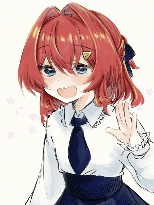 幼き頃のセミロングハーフアップのいいところのお嬢様みたいなあんじゅ…🤔 