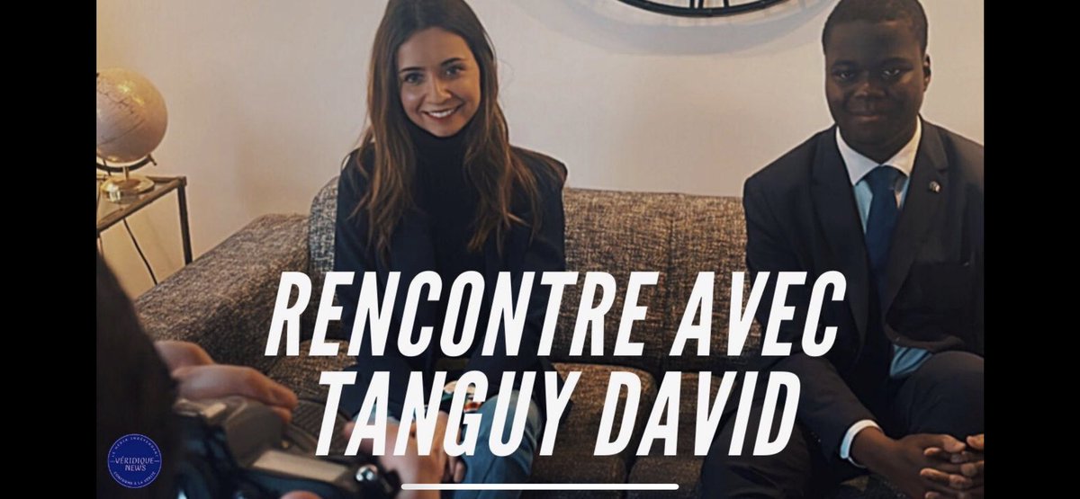 VeridiqueNews's tweet photo. Retrouvez l’interview de @tanguy_france sur notre chaîne YouTube. 
Pour le premier épisode de “Rencontre avec”, le jeune militant s’est livré à notre micro sur son engagement politique #zemmour, ses agressions et son échange avec #booba.  
https://t.co/3ECW1uurv0 https://t.co/RT9RVF4Yid