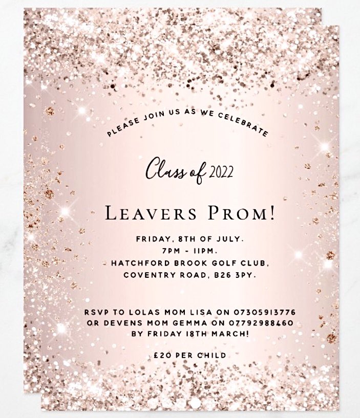 GemmaJade87's tweet photo. ✨St Bernadette’s Year 6 parents!✨

-If deadline is not met and payments are not in by next Friday, Prom will NOT go ahead! It is down to us to make this happen for our children!-

Please get in touch with myself or @Lolafaryl‼️ @StBernsPrimary https://t.co/AoEJwOZC98