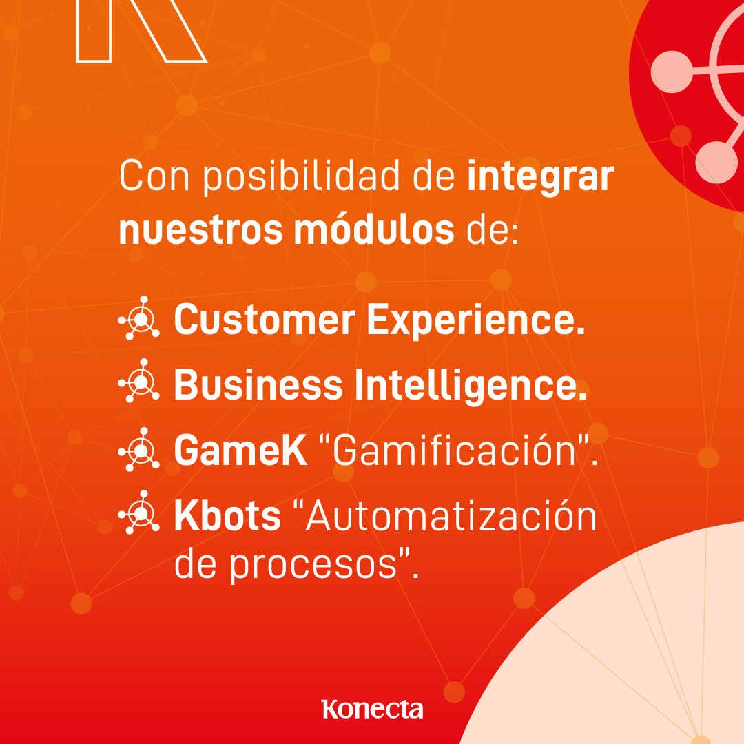 Konectargentina's tweet photo. Con #KCRM es posible alcanzar un relacionamiento de alto valor con tus clientes.
Comunicate con nosotros y solicitá la demo de KCRM https://t.co/8YKcSkmke1
#CustomerExperience #KonectaInnova #OrgulloKonecta #SiempreMás #BusinessIntelligence #KonectaArgentina https://t.co/M5xfyaJ27q