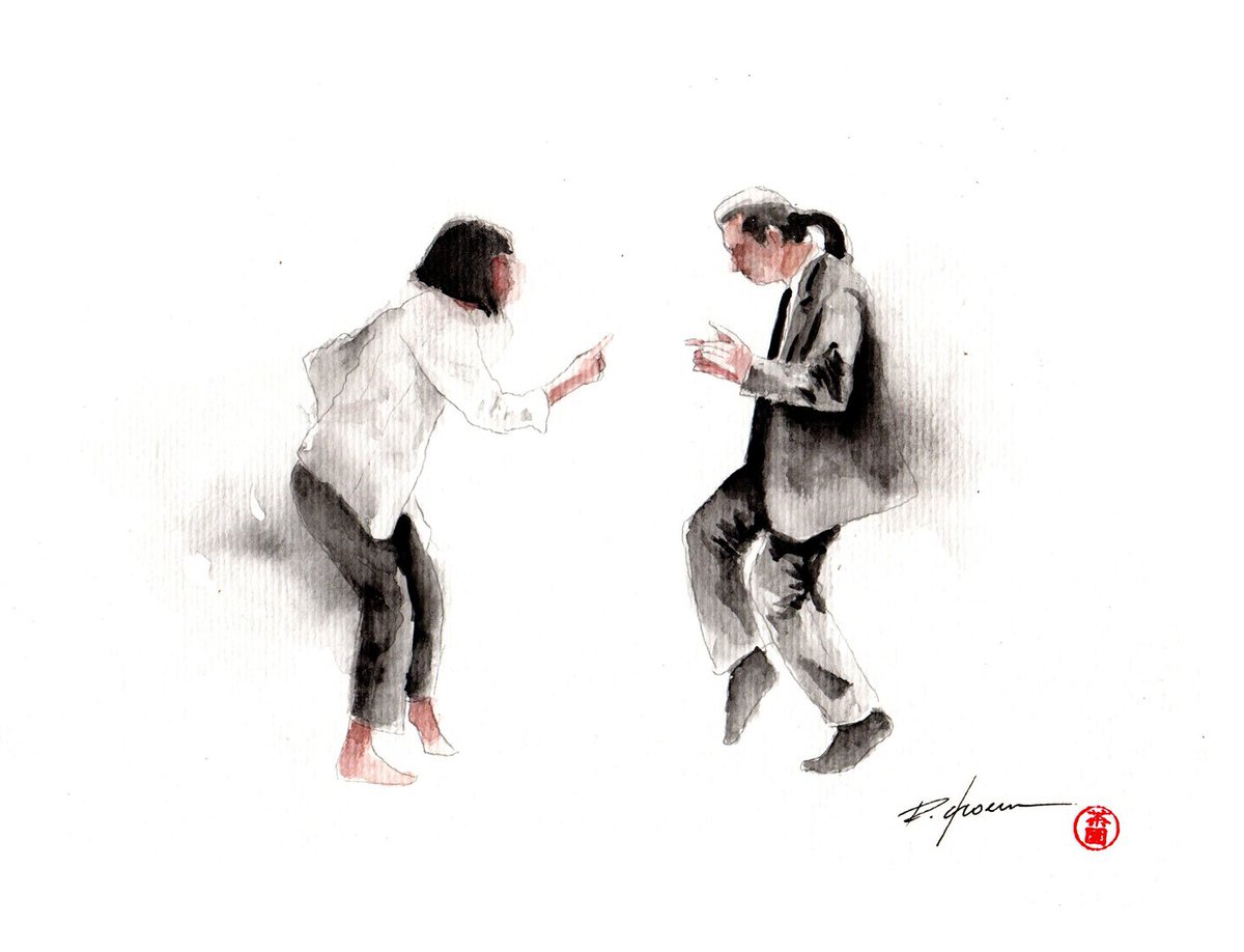 chaemmm3's tweet photo. Watercolor #pulpfuction #Watercolor #nft #NFTCommunity https://t.co/DnYqR3tSLh