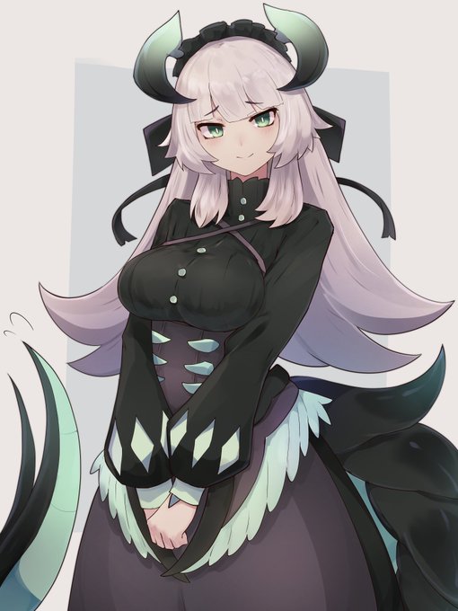 ドラゴンメイドのチェイム描いた 