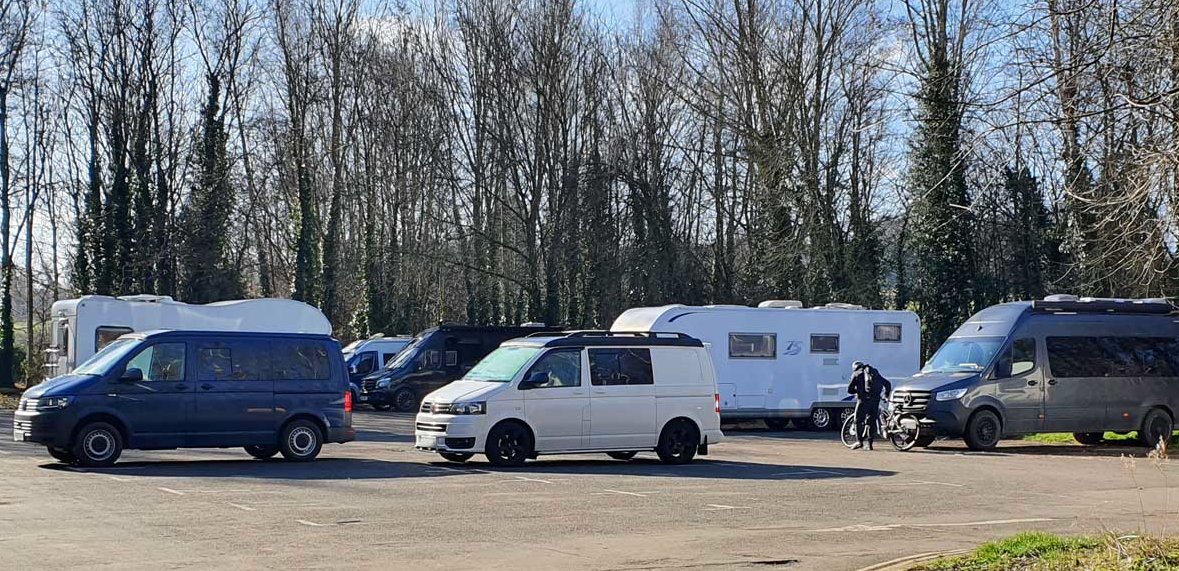 Caravanwise's tweet photo. Forestry and Land Scotland is repeating its 'Stay the Night' initiative and permitting travelling vehicles to use 41 of its car parks across Scotland for overnight stays! Read more here https://t.co/ZPzZ6IiaoN #motorhomes #campervans #staythenight #scotlandtrips #staycation https://t.co/NN5vYeGAea