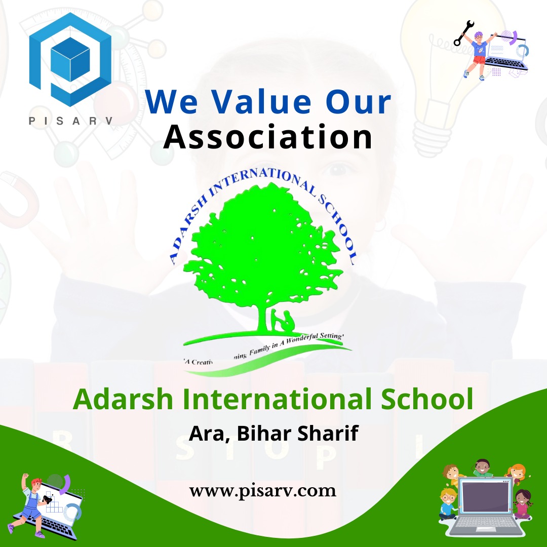 pisarv's tweet photo. ๐ Pisarv Technologies is delighted to share the recent collaboration with one of the pioneers in the education sector - Adarsh International School Bihar Sharif, Bihar.
#Pisarv #collaboration #classroomlearning #EDTech #EDTechsolutions #EDTechcompanies @pisarv https://t.co/ke5MdidbCg