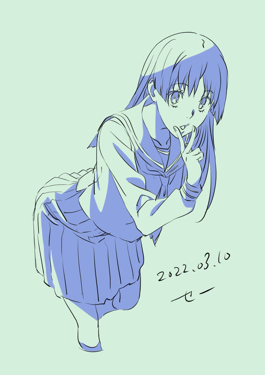 「息抜き佐天さんの日。手癖すぎて自分で見ても誰だってなってるので佐天さん的な人 」|せーのイラスト