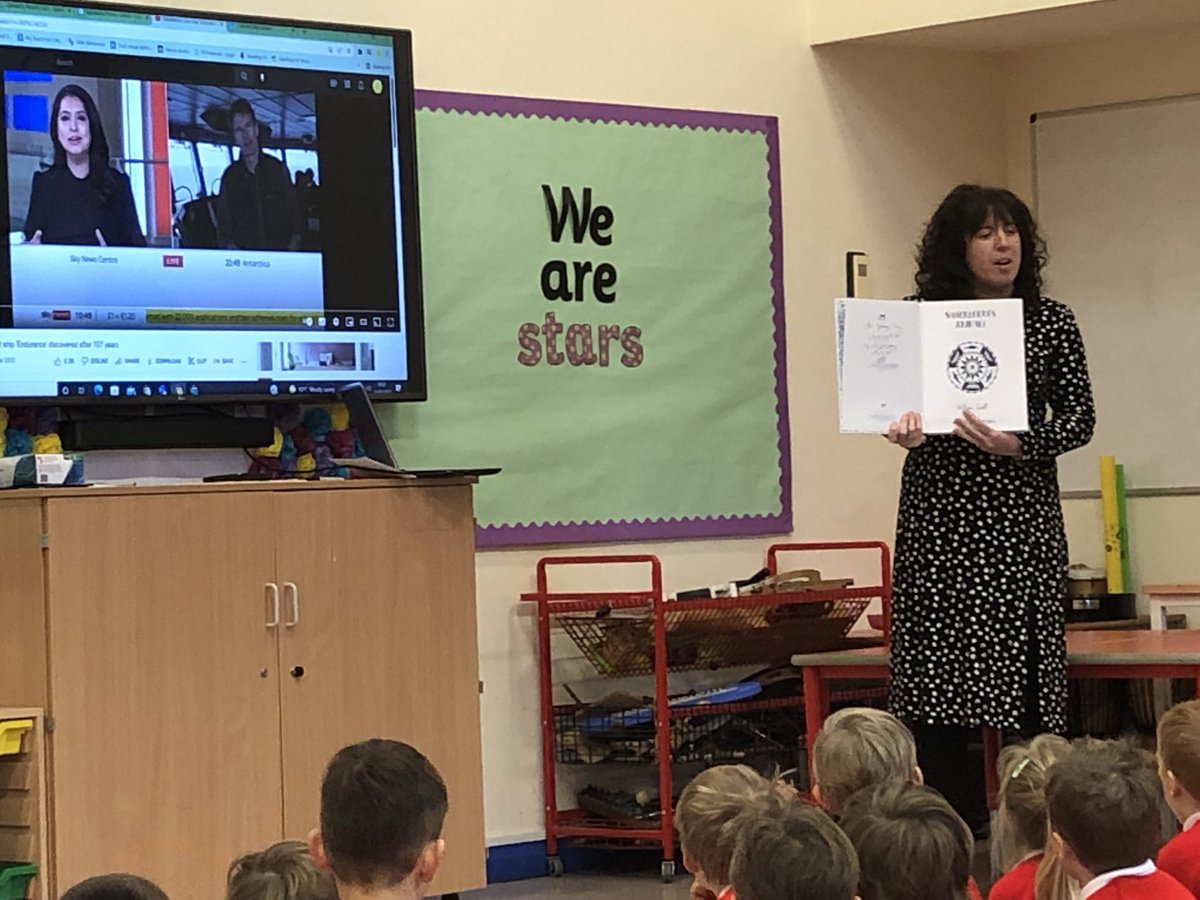 Egloskerry Primary (@egloskerrypri) on Twitter photo In today’s assembly, <a href="/Shackletonteach/">Shackleton In Schools</a> talked to us about the historical significance of the rediscovery of #Endurance under the Weddell Sea. In today’s assembly, <a href="/Shackletonteach/">Shackleton In Schools</a> talked to us about the historical significance of the rediscovery of #Endurance under the Weddell Sea.