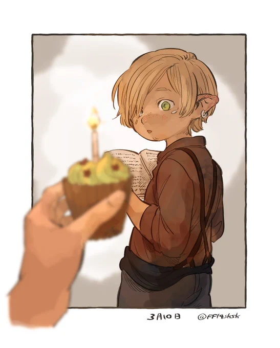 同じ誕生日設定にしてるので彼も誕生日ですおめでとう🍾 