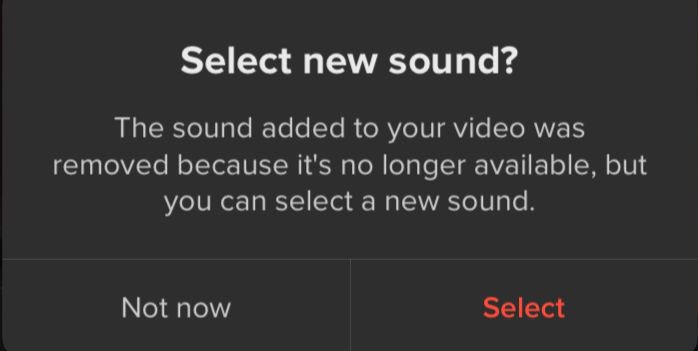 dqviea's tweet photo. wtfs happening with tiktok drafts the audio’s going away for all of them don’t click them unless you wanna lose the audio https://t.co/Cz3z1ump9H