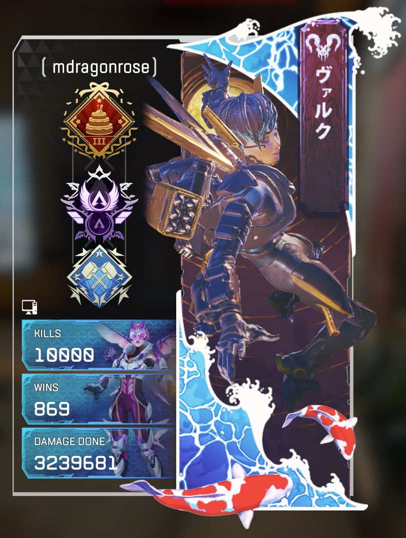 rose ๐น (@mdragonrose1) on Twitter photo 10k on my girl ... forever waiting for my exclusive valk jacket <a href="/PlayApex/">Apex Legends</a> @EA_Australia 10k on my girl ... forever waiting for my exclusive valk jacket <a href="/PlayApex/">Apex Legends</a> @EA_Australia