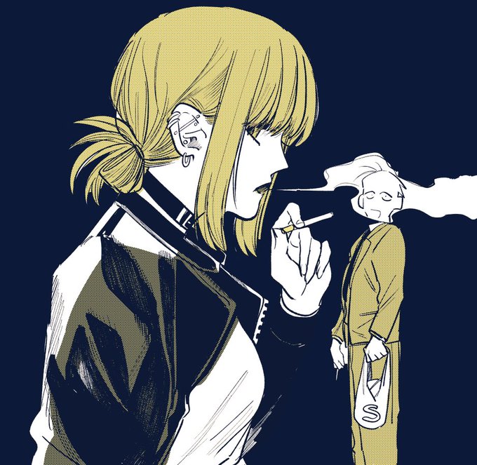 「女の子 くわえタバコ」のTwitter画像/イラスト(人気順)｜3ページ目