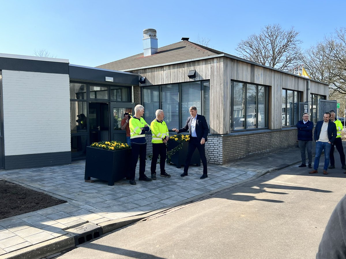 Opening van de ‘vernieuwde’ gemeentewerf #gemeentemaashorst