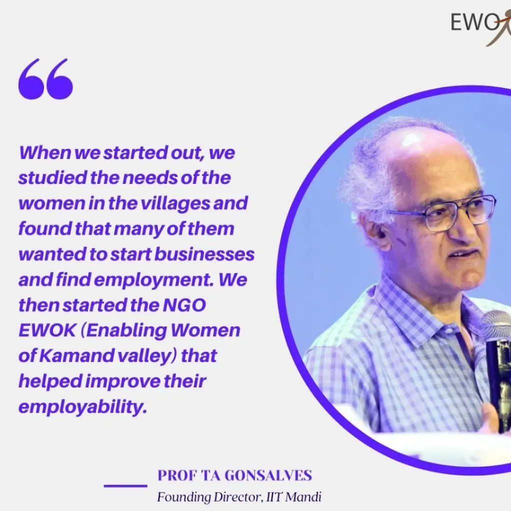 EWOK_MANDI's tweet photo. Speaking at the #ThinkEduConclave2022 on #InternationalWomensDay, Timothy A Gonsalves, Founding Director of IIT Mandi, highlighted the institute's contributions to uplifting rural women in Himachal.

🔗 https://t.co/rvQgiaXaPU

#womenhistorymonth 
#EWOKMandi https://t.co/3GdqkggueI