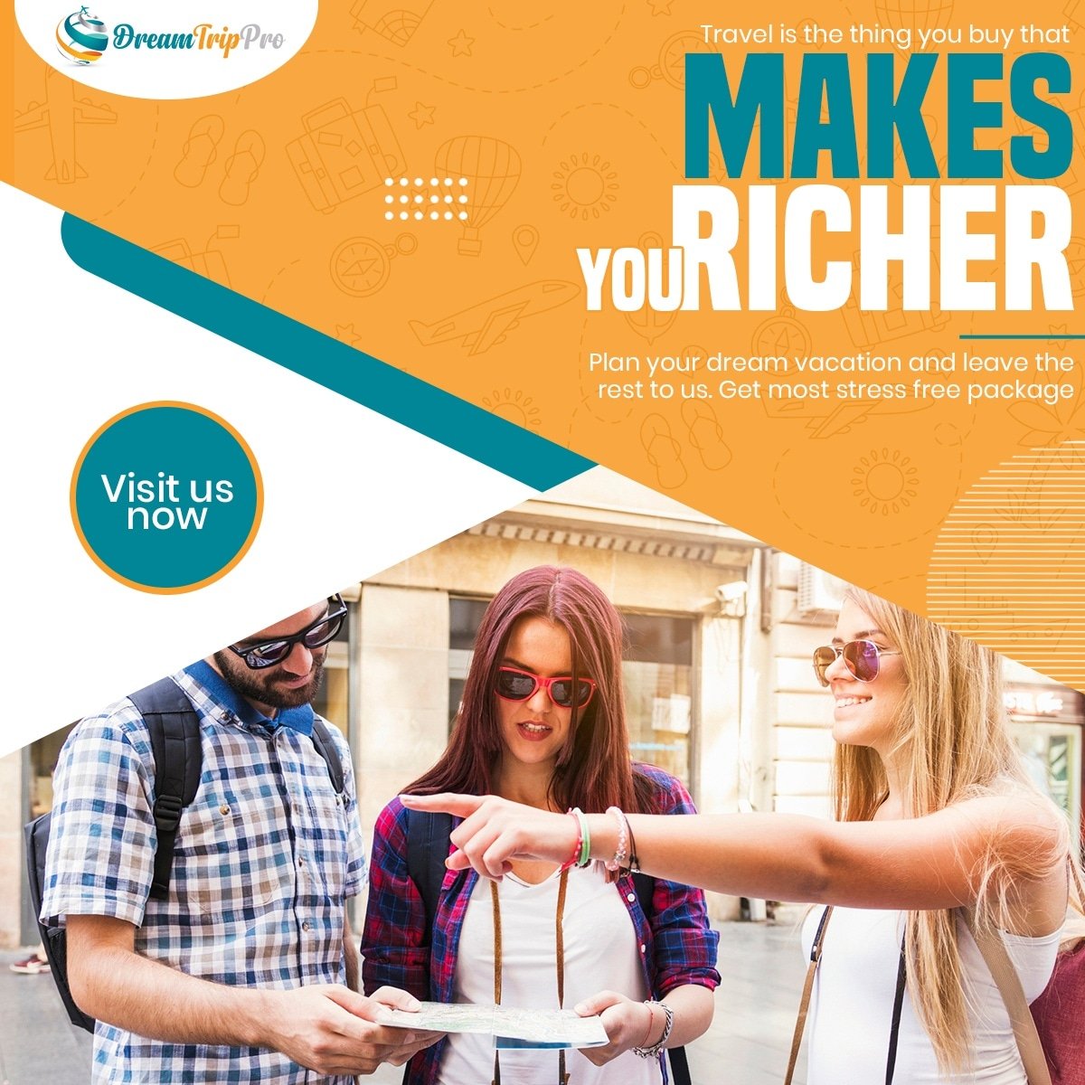 DreamTripPro1's tweet photo. Travel is the one thing you buy that makes you richer. Plan your dream vacation and leave the rest to us. We will ensure the most stress free package for you so all your travel dreams can come true. Hit us up.

https://t.co/3Cqr7WfXfv

#dreamtrippro #travelingdetails https://t.co/SHeMK11JwO