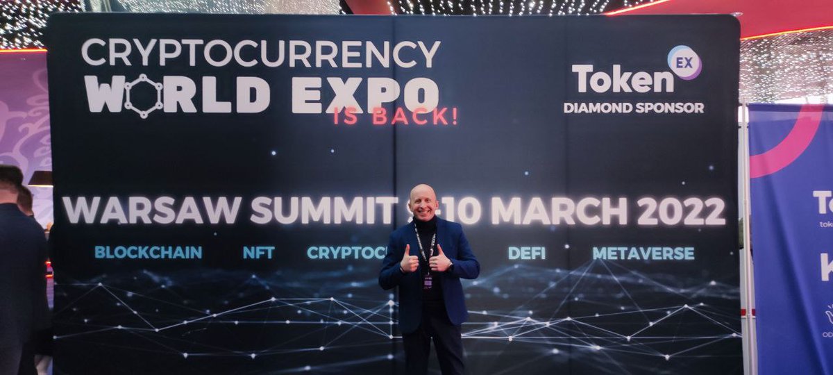 moonstrikenft's tweet photo. 🌒MoonStrike visited one of the biggest blockchain event in Europe - #cryptocurrencywoldexpo in #Poland https://t.co/QOVc7ZnKXc