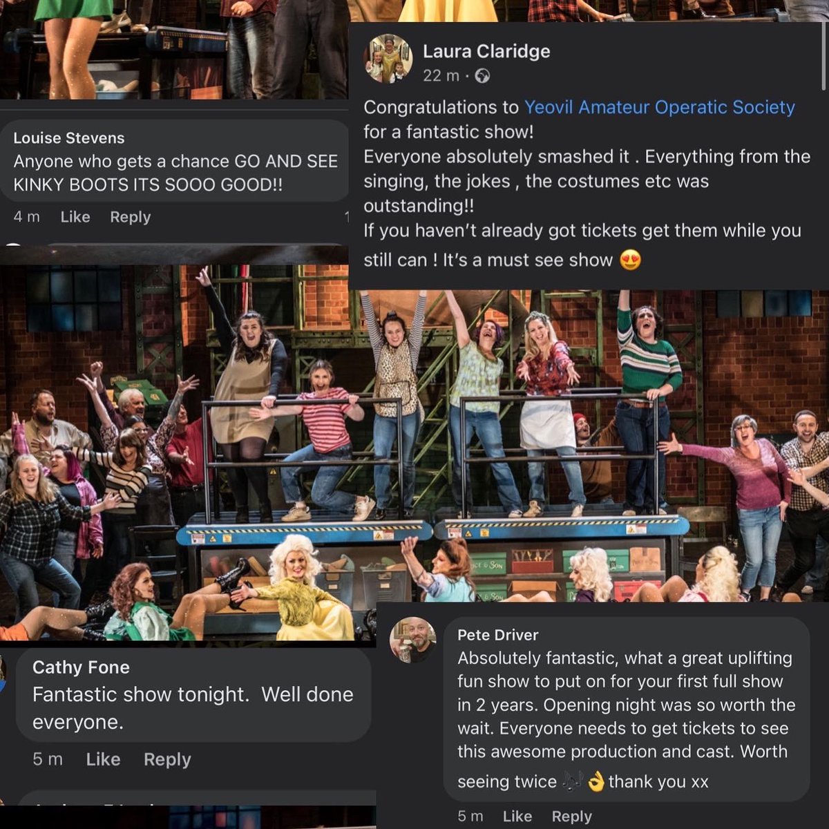yeoviloperatic's tweet photo. OPENING NIGHT WAS A SUCCESS And here are some reviews from our audience to prove it!!

1 show down.. 11 to go. 

There’s still time to get your tickets at https://t.co/CEiMqZifqR https://t.co/fPhFMSwslL