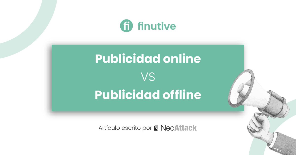 ¿Publicidad online o publicidad offline para tu negocio? 🤔

🙌🏻 Al hablar de #publicidad nos referimos al medio que utilizamos para dar a conocer una marca, servicio, producto o cualquier actividad que queramos #promocionar.

¡Entra en nuestro Blog! bit.ly/3tLQt3t