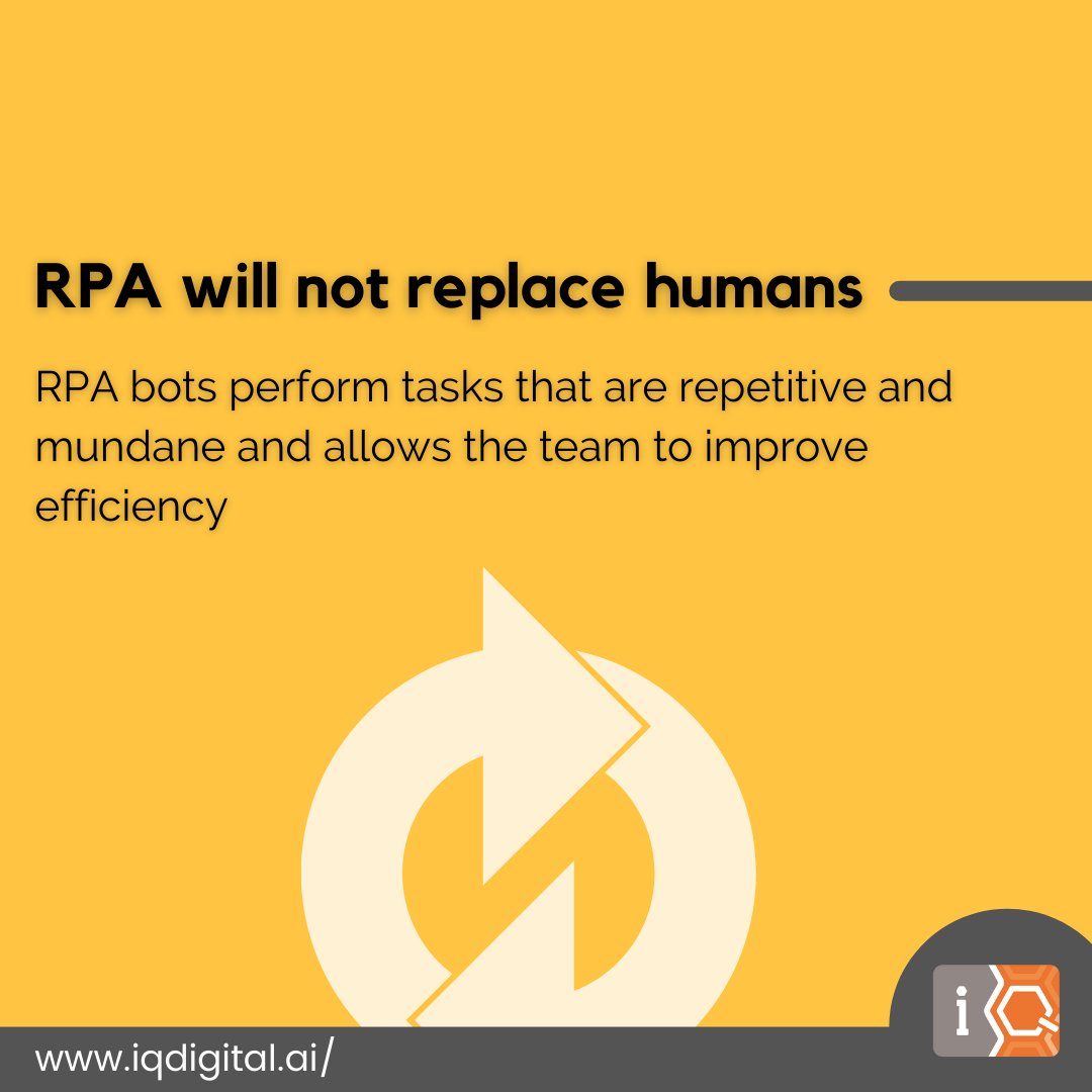 iQInnovationHu1's tweet photo. Each step of the #RPAprocess must be communicated to your team so that the execution is smooth and deliberate. If your #employeesunderstand each step of the implementation, including the areas susceptible to mistakes, you will be able to limit the margin of error as you proceed. https://t.co/sMRKW3h1oL