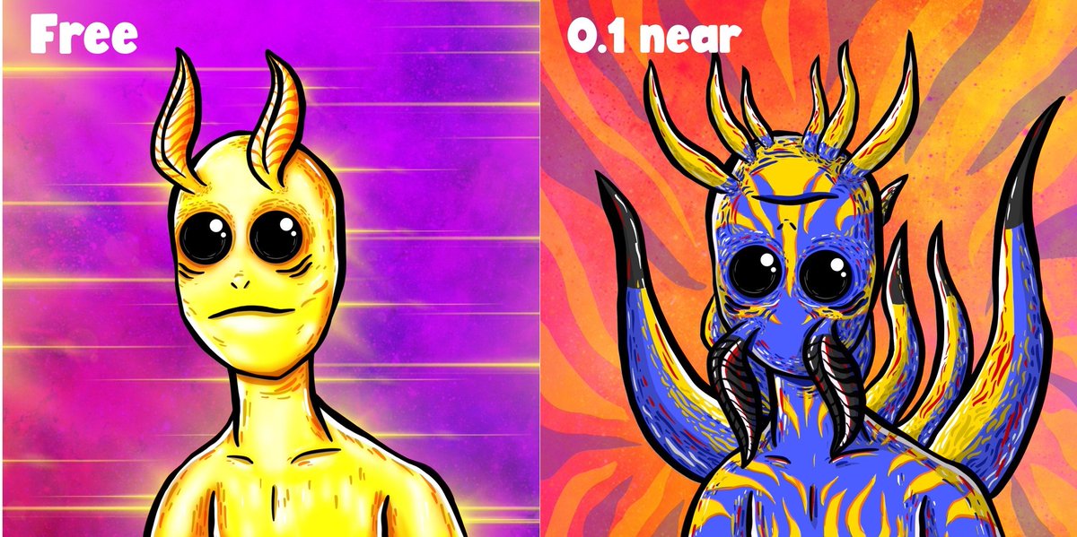TiKiTaTuM_NFT's tweet photo. Sea Slug Man Giveaway on @ParasHQ 
50 ed.
https://t.co/sKmAenSinS 

Sea Slug man Inspired by FlippedFace 0.1 N  50 ed.
https://t.co/84cQIUyUL8 

#NearNFT #NEAR #parasgiveaway #PARASnft #NearProtocal #Nearverse #Nearcollector #NearArtist #paras #NFTCommunity #FlippedArtContest https://t.co/7NyryLTSjx