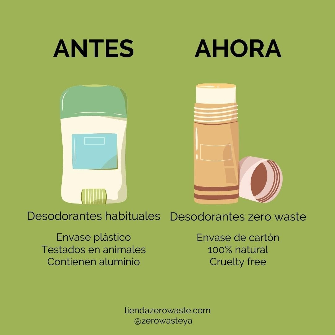 ¿Por qué usar un desodorante natural?🧐👇🏻

☁️ Porque es más respetuoso con tu piel.

🍃Porque cuidas el medioambiente

⏳Porque son más duraderos

🐰 Porque son crueltyfree

✨Y porque son eficaces 😌.

¿Y tú, usas algún desodorante sólido?

tiendazerowaste.com
