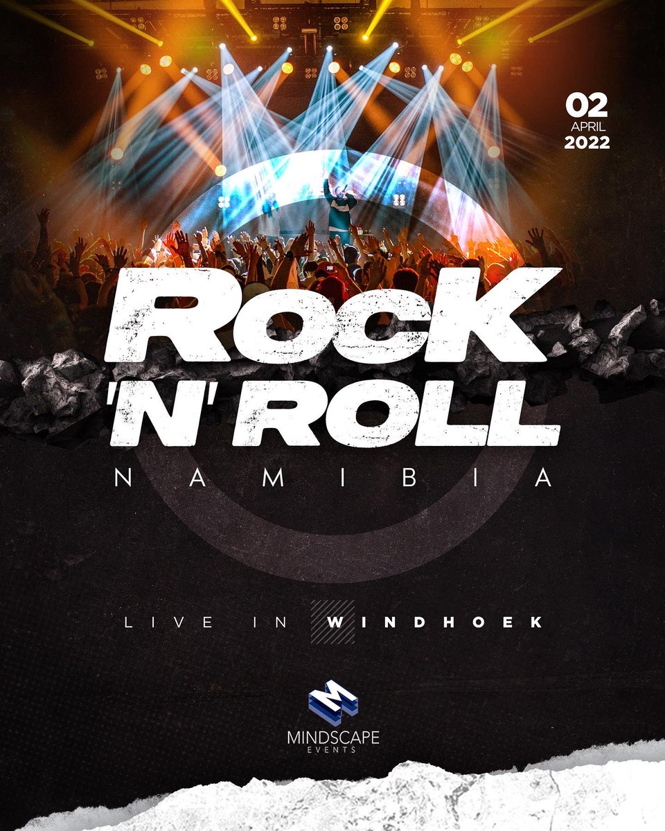 MindscapeEvents's tweet photo. Rock ‘N’ Role Namibia. Saturday 2nd April @AvaniWindhoek Parking Lot 6. Tickets are now available at Pick n Pay and https://t.co/baAp0uZwiq https://t.co/Qy8jvsMxJx