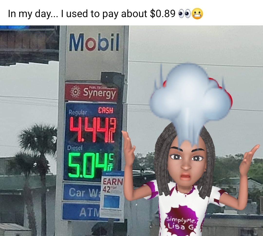 SimplyMeLisaG's tweet photo. #SimplyMeLisaG #gas #gasprices #gasstation #instalike #thursday #thursdayvibes #throwbackthursdays #oil #inflation #goodmorning https://t.co/azTSJys57Z