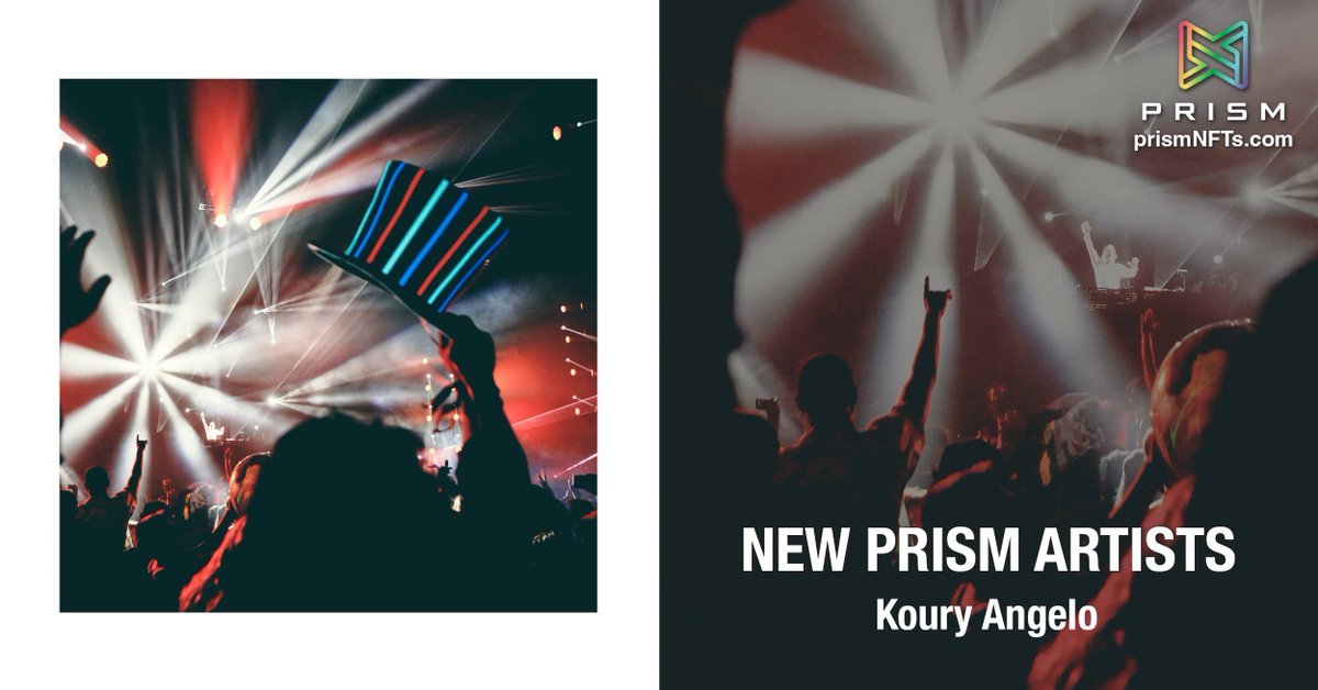NEW ARTIST SPOTLIGHT 🌟 Welcome to PRISM - Koury Angelo! 🤩 KOURY ANGELO is an award-winning Rock & Roll and Celebrity Portrait photographer and director based in Los Angeles, CA. Collect now: prismnfts.com/nft/b6222ceb-7… #nft #prismnfts #nftart