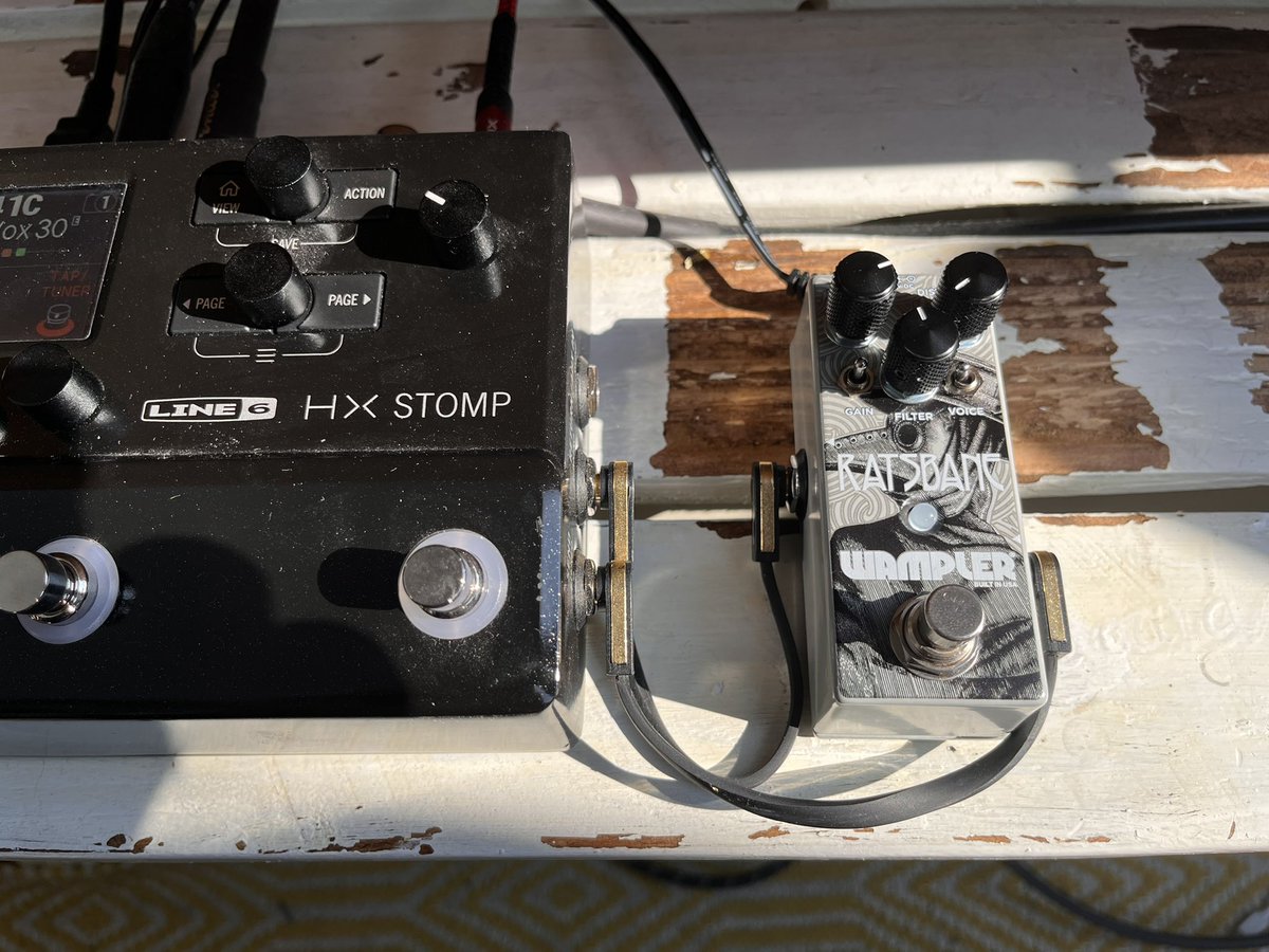 Ei8htfold's tweet photo. Thanks, Brian ! #wampler https://t.co/1JK4zgpopH