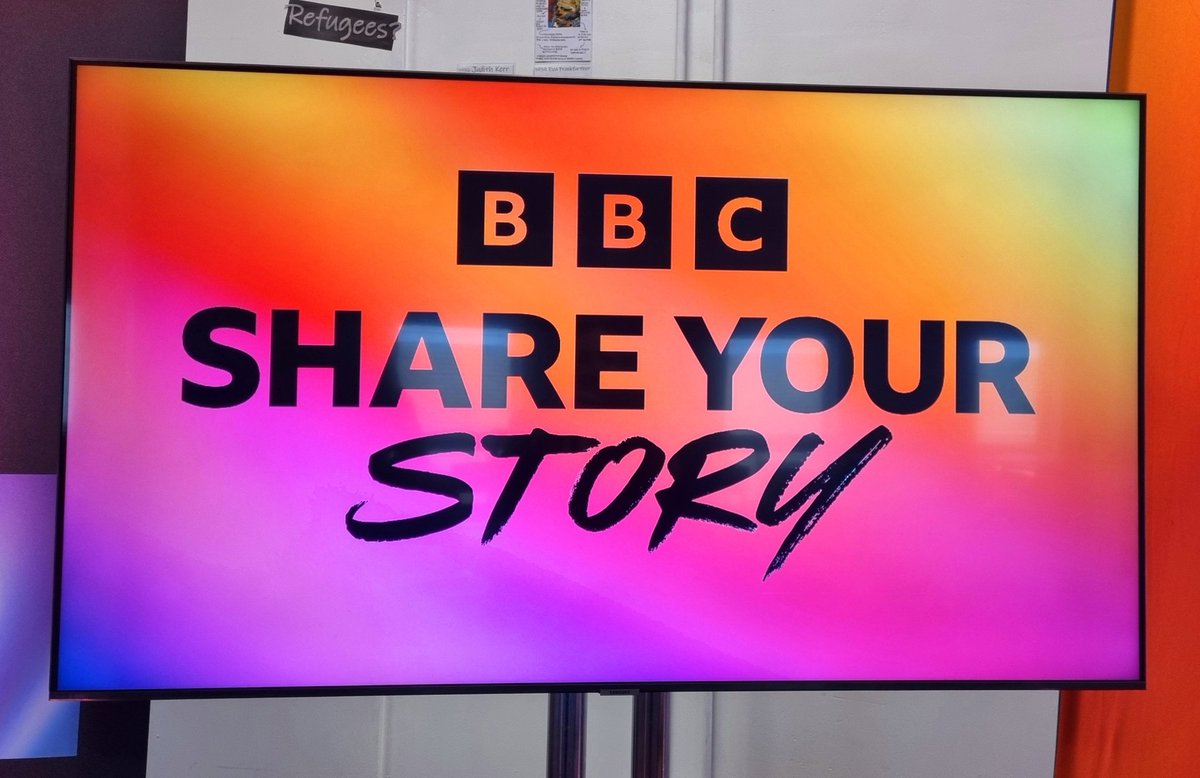 resayer's tweet photo. Saltash Community School is thrilled to host @AnoushkaonTV , @benwoolvin &amp; @AbbieAbbiemac today as part of 100 years of the @BBC 'Share Your Story' tour #bbc100 #shareyourstory @praisesaltash @MATpraise #NationalCareersWeek2022 https://t.co/36bsNp1MFI