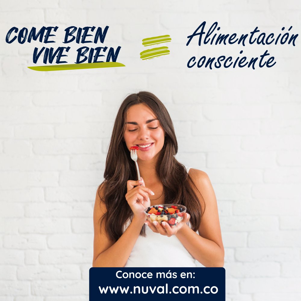 nuvalnutricion's tweet photo. ¡El momento del cambio es ahora!  ⏱
Conocerás todo sobre la alimentación consciente y los grandes beneficios que tiene para ti.
Visita: https://t.co/rgVY9JkAG3
#alimentaciónconsciente #alimentacionsana #alimentación #consciente #salud #comida  #sentimientos #sentidos #nuval https://t.co/BMNug2Rhsv